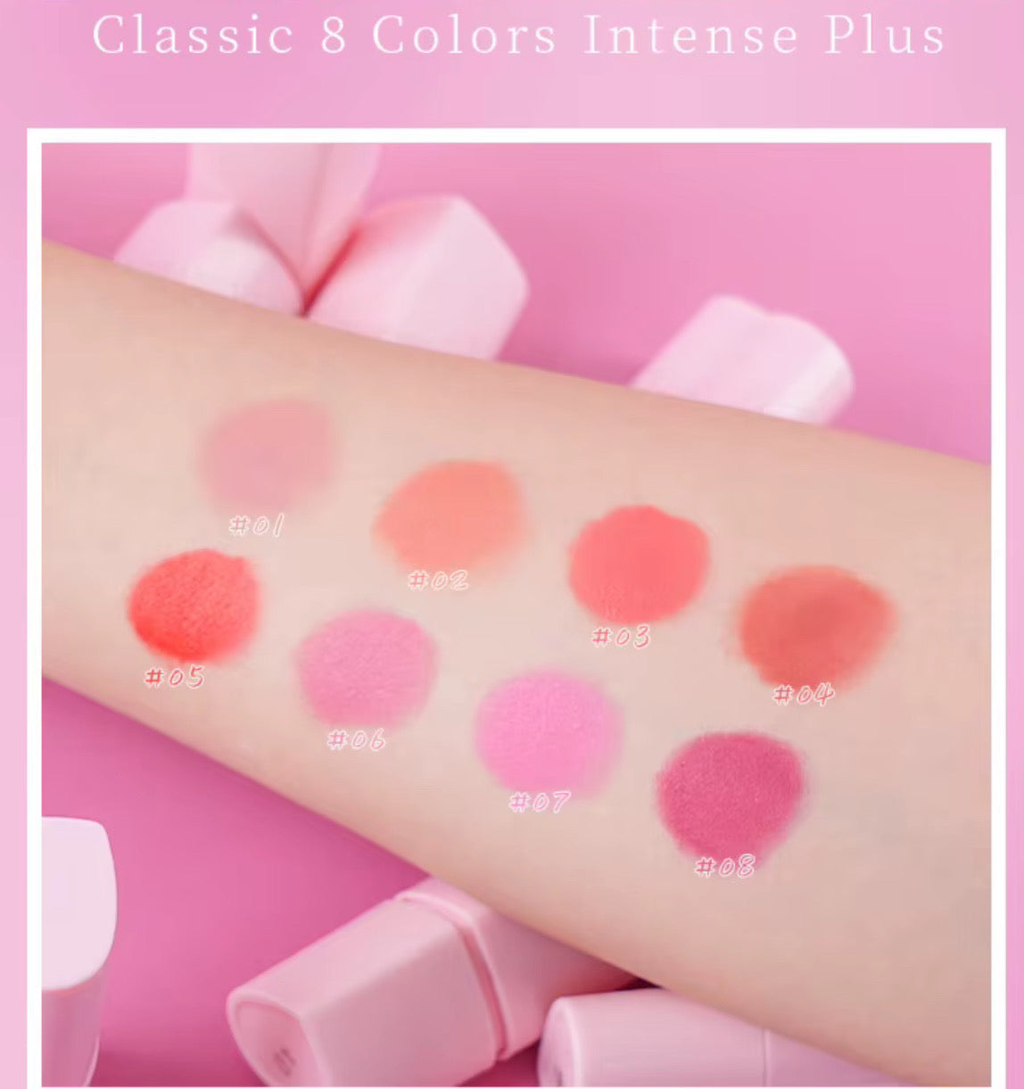 Divine Glow 8-Piece Lip & Cheek Collection