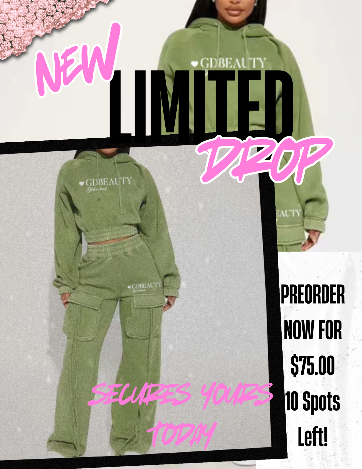 GDBeauty Cargo Sweatsuit